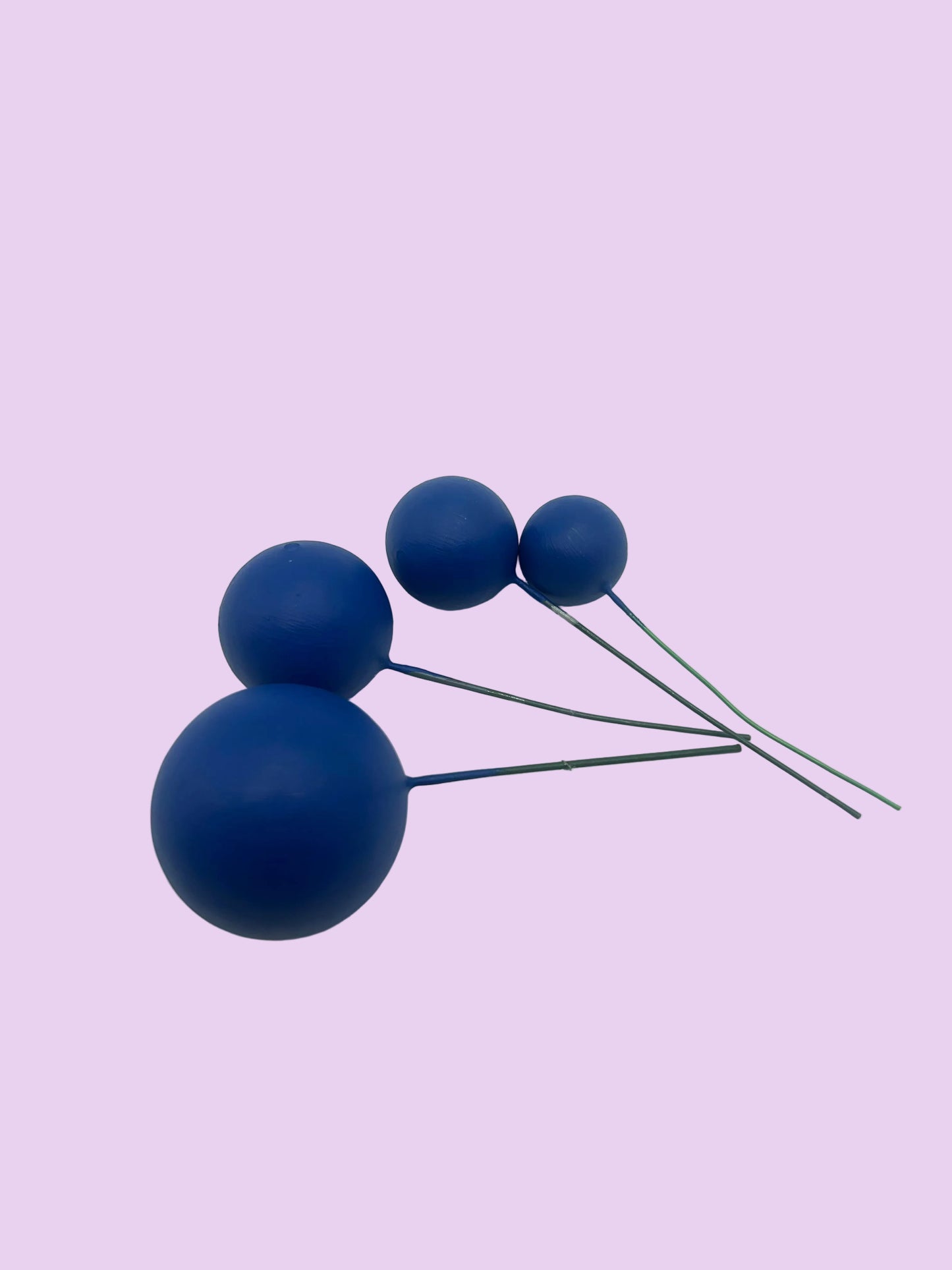 Royal Blue Faux Balls