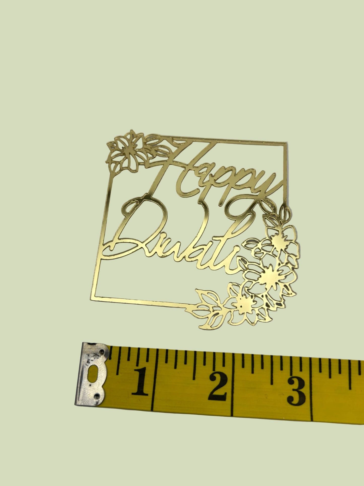 Happy Divali Topper-Square