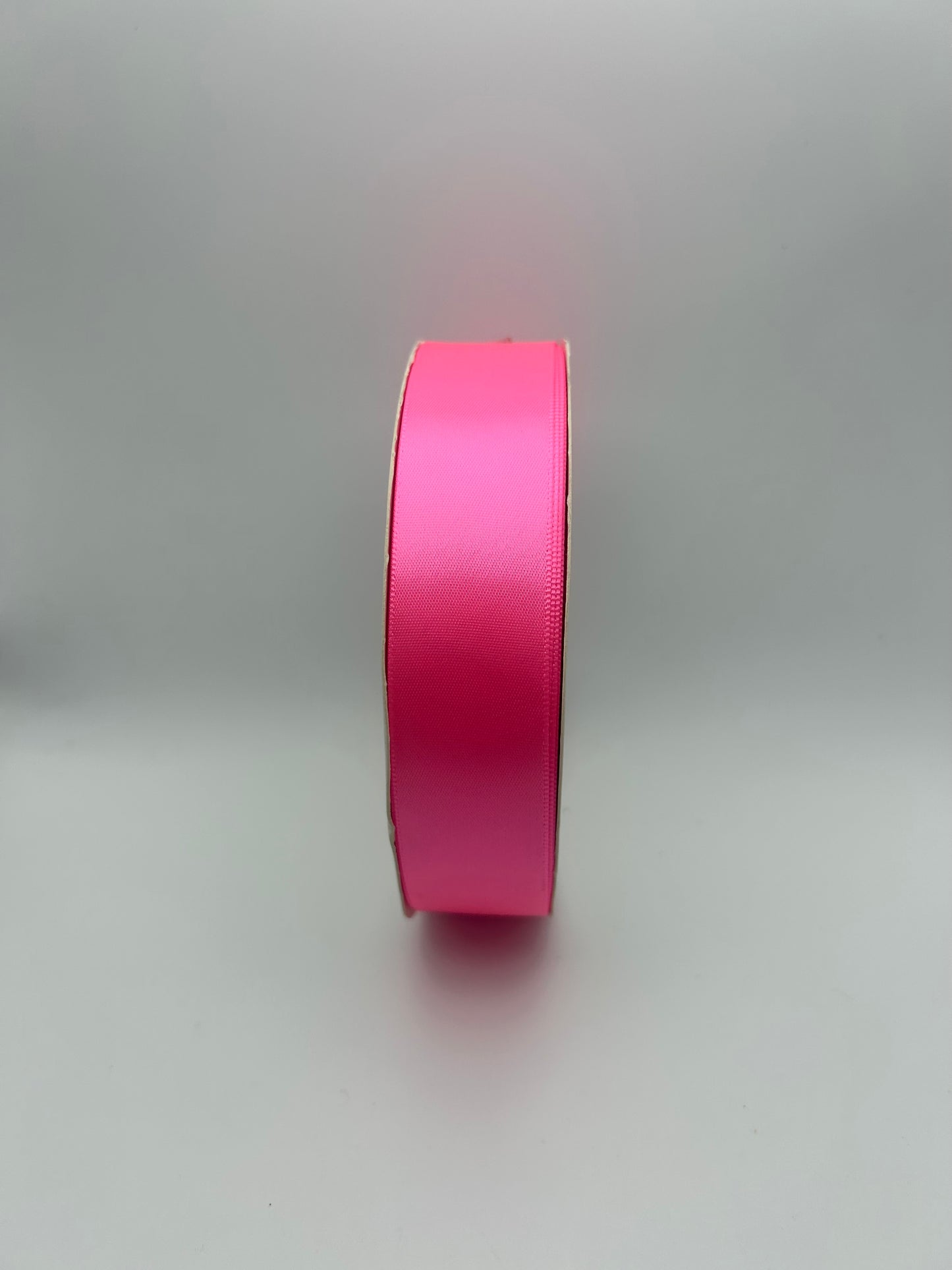 1 inch Satin Ribbon- Bubblegum Pink