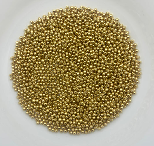 Metallic Gold Sprinkles- 1mm