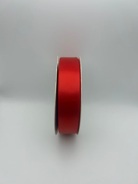 1 inch Satin Ribbon- Red