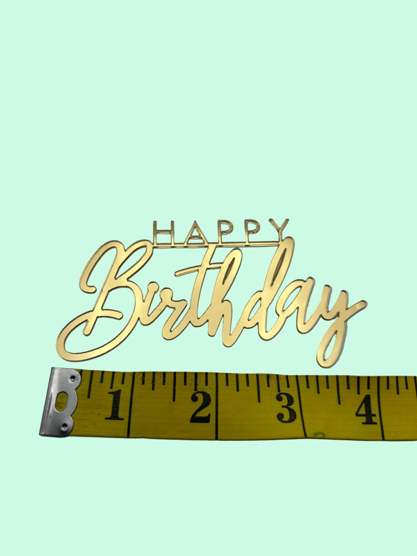 Happy Birthday- Acrylic