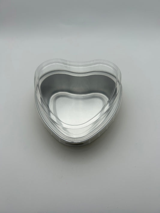 Mini Heart Pans with lids- Gold