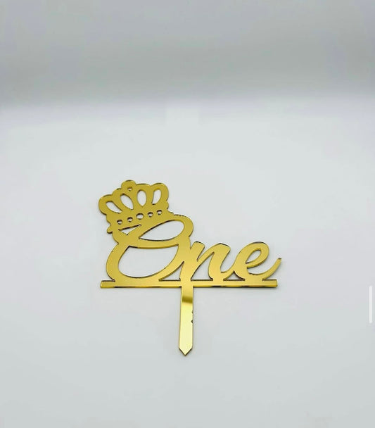 One (With crown)