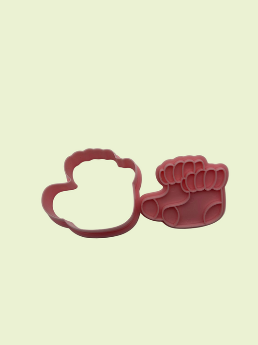 Baby Socks Cookie/Fondant Stamp