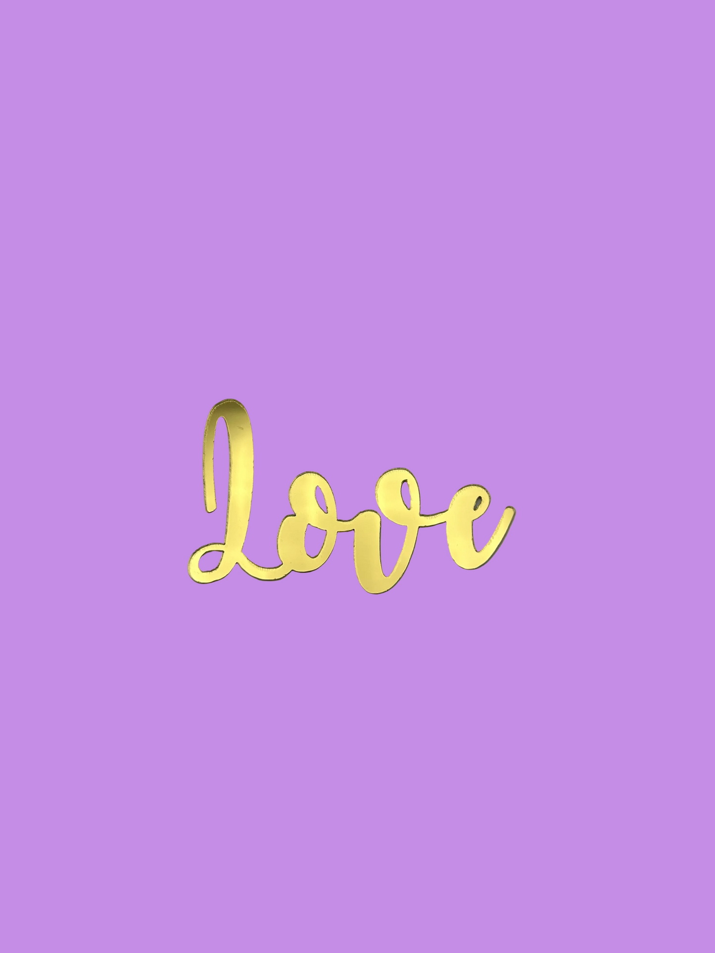 Mini Love topper