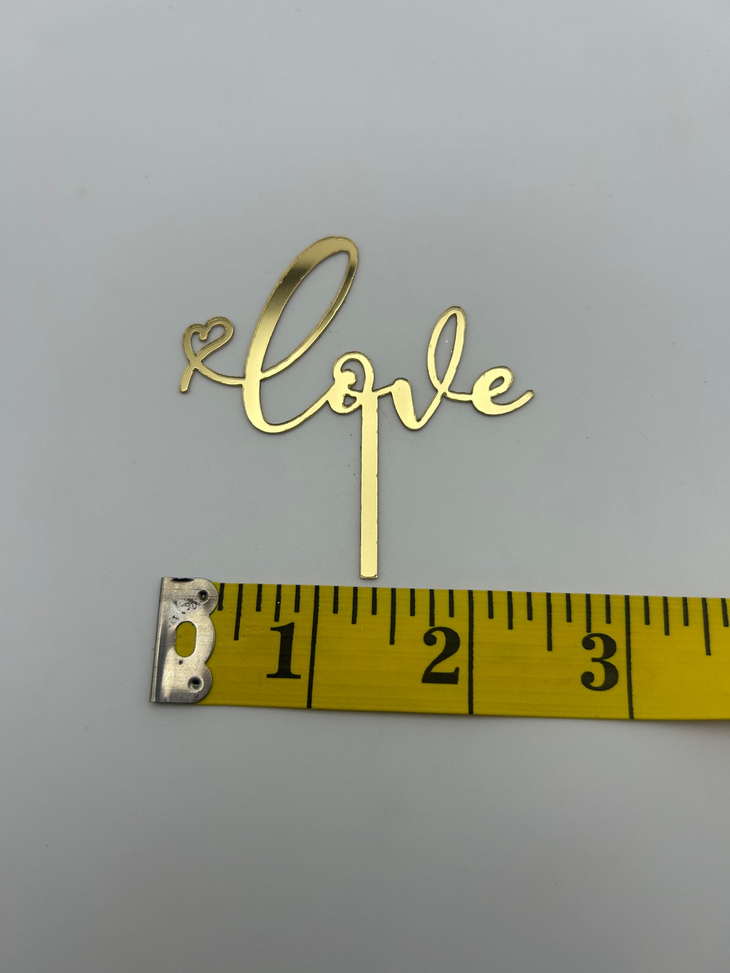 Mini fancy love topper