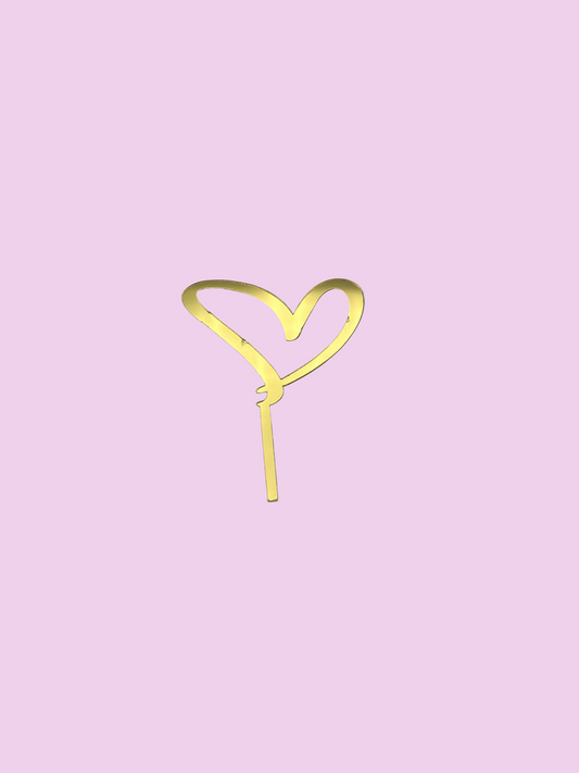 Mini Heart topper