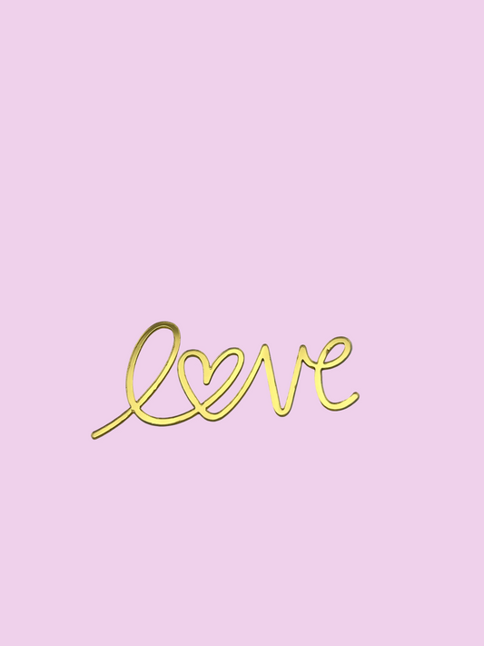 Mini Love topper