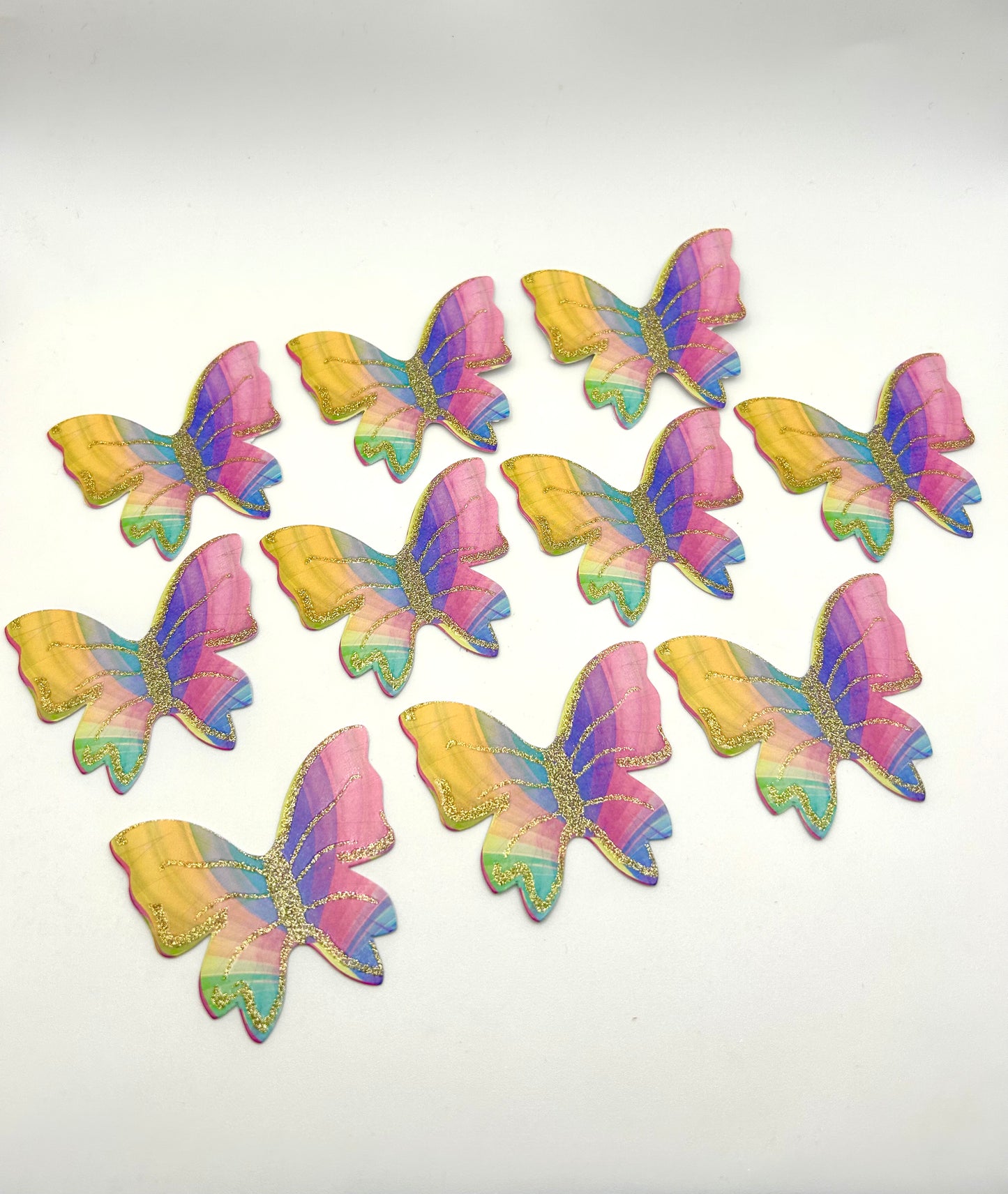 Rainbow butterflies