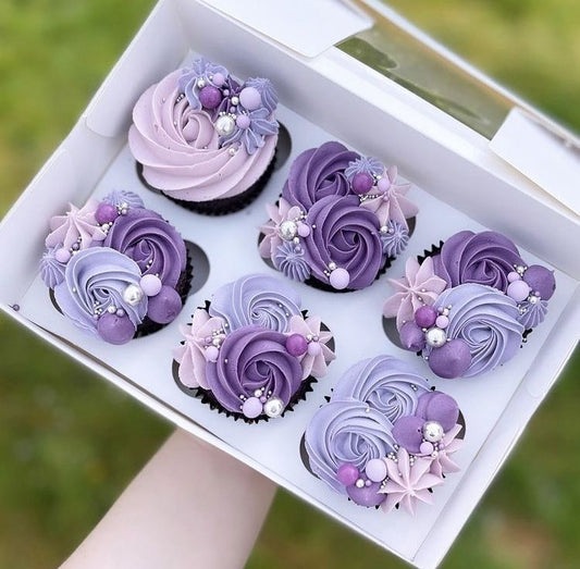 Cupcake boxes- 6 cupcake
