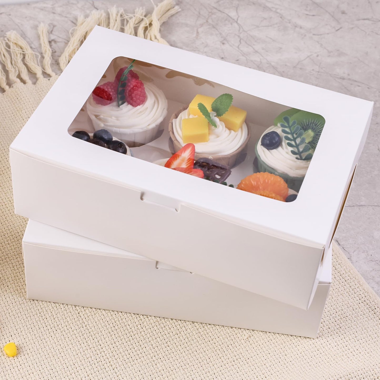 Cupcake boxes- 6 cupcake