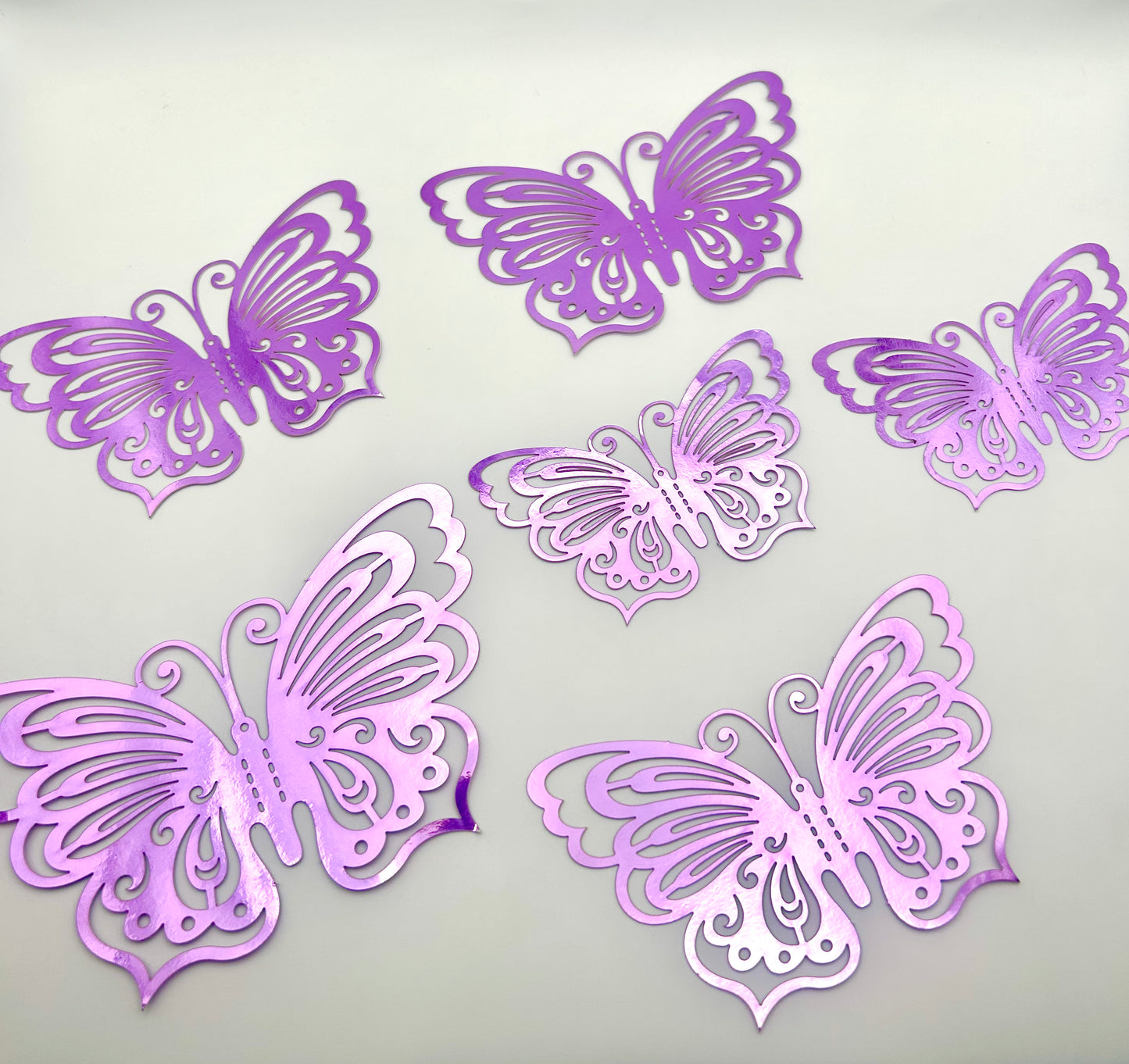 Purple butterflies
