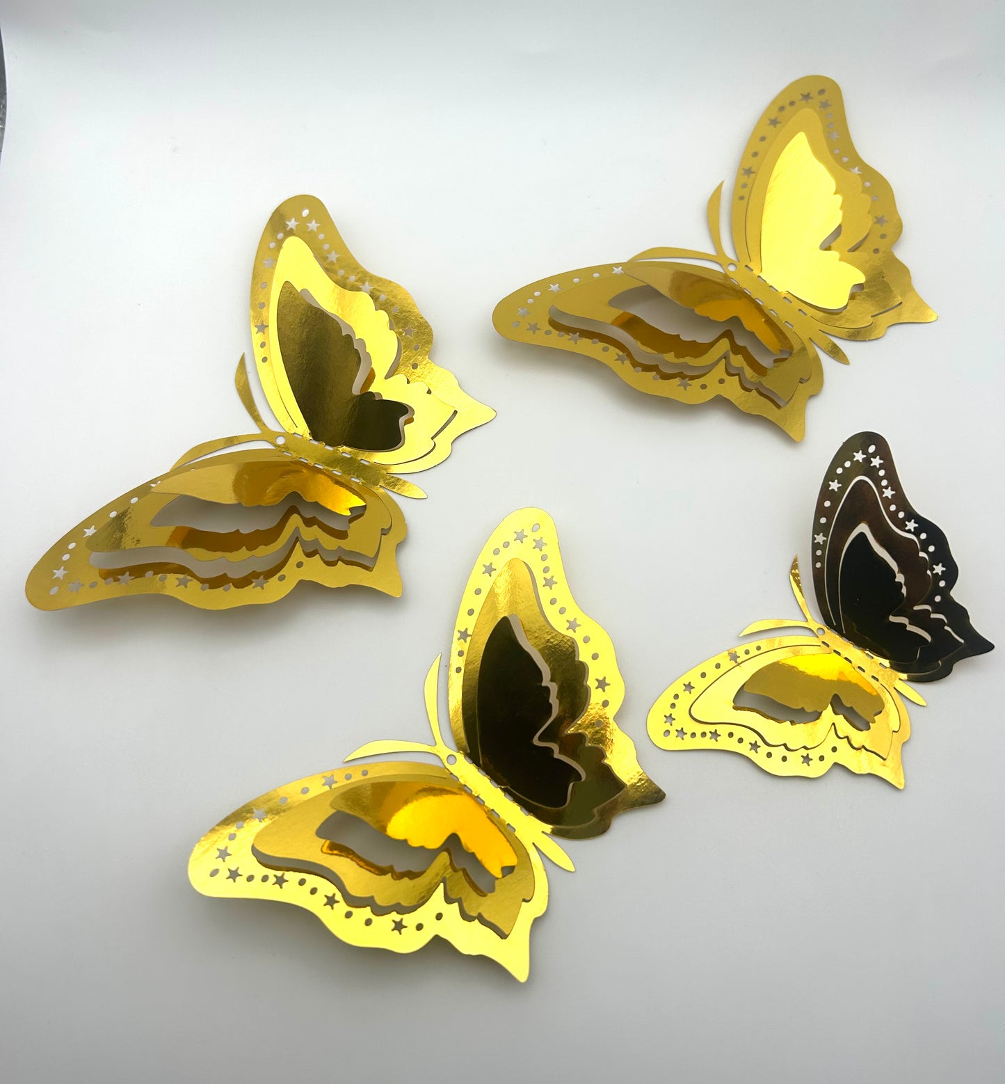 3D butterflies