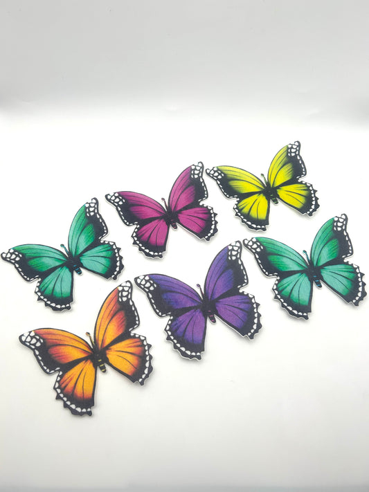 Edible butterflies- Multi-coloured