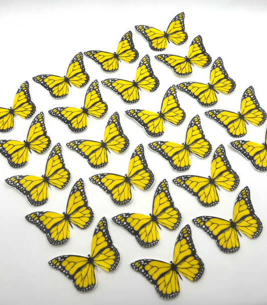 Edible butterflies- Yellow