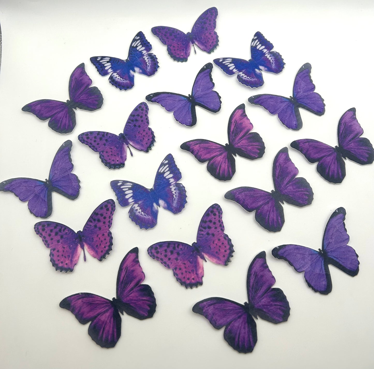 Edible butterflies- Purple