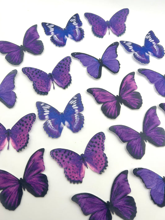 Edible butterflies- Purple