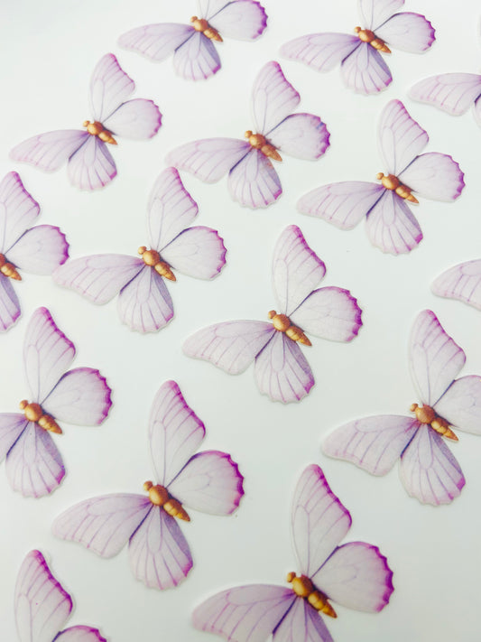Edible butterflies- Purple