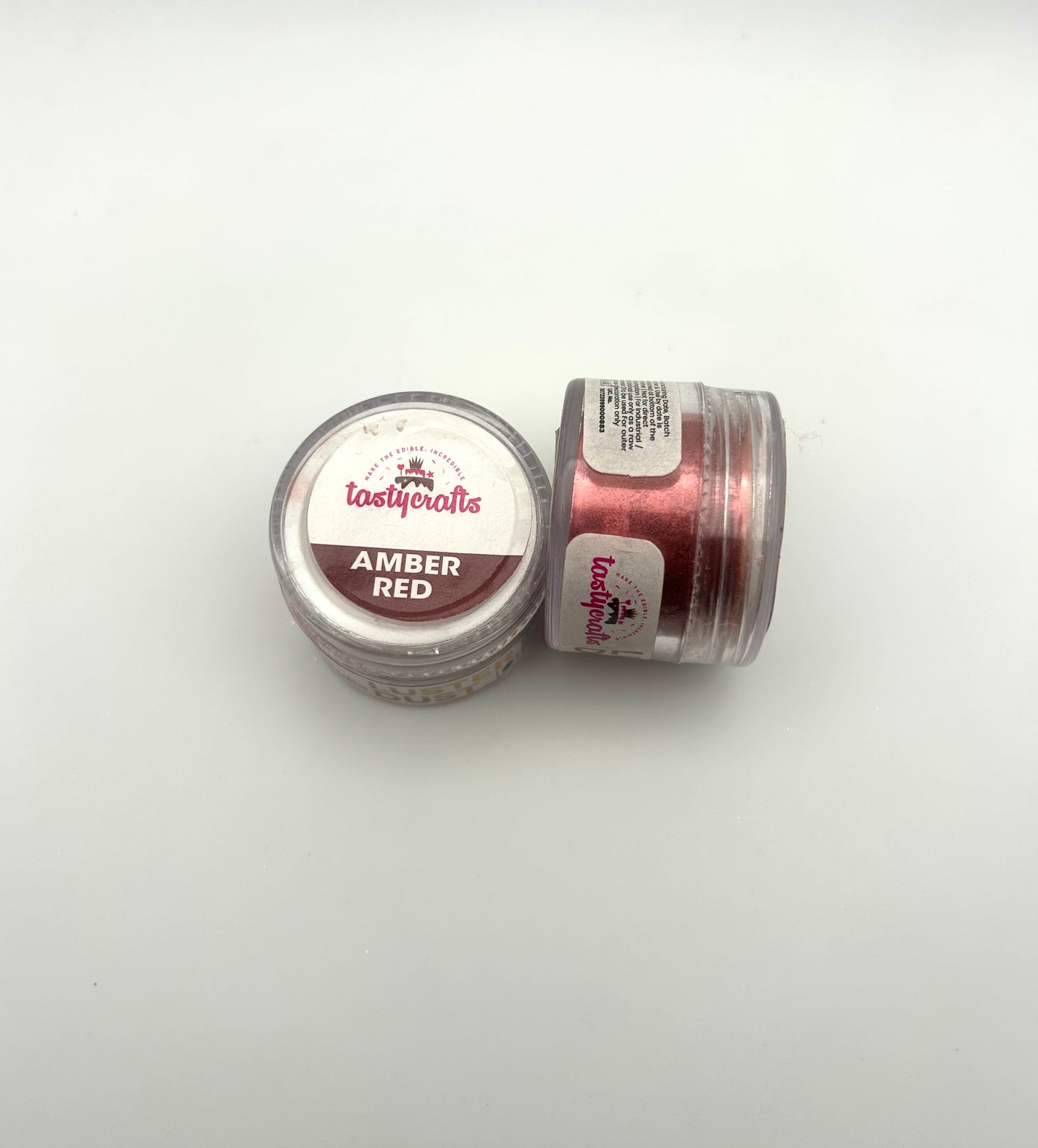 Luster Dust- Amber red