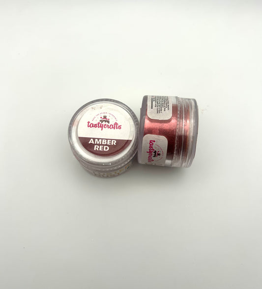 Luster Dust- Amber red