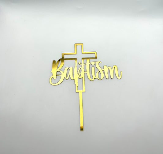 Baptism with Cross