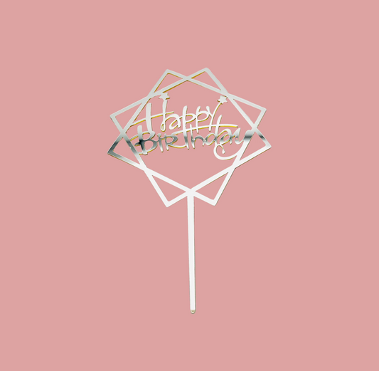 Happy Birthday-Silver